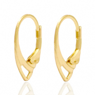 Zubeh&ouml;r Metall DQ Ohrh&auml;nger verschliessbar Gold (Nickelfrei)