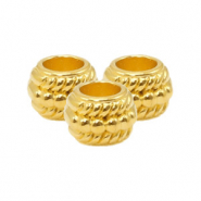 Perlen Metall DQ Deco Gold (Nickelfrei)