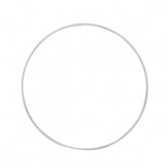 Zubeh&ouml;r Metall DQ Ring 25mm Antik silber (Nickelfrei)