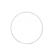 Zubeh&ouml;r Metall DQ Ring 20mm Antik silber (Nickelfrei)