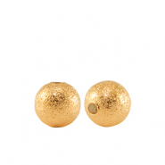 Perlen Metall DQ 4mm Gold (Nickelfrei)