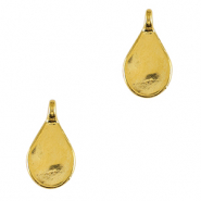 Anh&auml;nger Metall DQ Drop Gold (Nickelfrei)