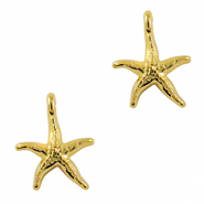 Anh&auml;nger Metall DQ Starfish Gold (Nickelfrei)