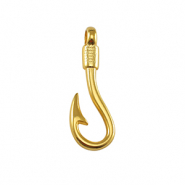 Zubeh&ouml;r Metall DQ Lock Fishing Hook Gold (Nickelfrei)