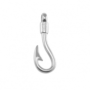 Zubeh&ouml;r Metall DQ Lock Fishing Hook Antik silber (Nickelfrei)