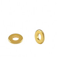 Perle Metall DQ Spacer Ring 9mm Gold (Nickelfrei)