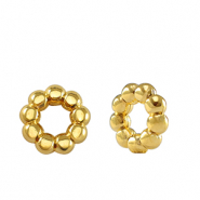 Perle Metall DQ Spacer Bali Ring 9mm Gold (Nickelfrei)