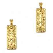 Anh&auml;nger Metall DQ Gold (Nickelfrei)