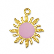 Anh&auml;nger Metall DQ Sun Light Pink-Gold (Nickelfrei)