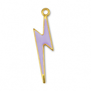 Anh&auml;nger Metall DQ Thunder Lilac-Gold (Nickelfrei)