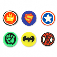 Perlen Polymer Superheroes Multicolor dark