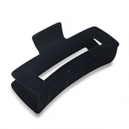 Haarschmuck Haarklemme Samt-Optik Black