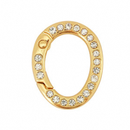 Farbiges Zubeh&ouml;r F&uuml;r Schl&uuml;ssel Anh&auml;nger Egg-Shaped Gold