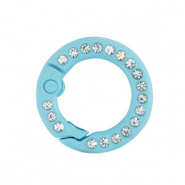 Farbiges Zubeh&ouml;r F&uuml;r Schl&uuml;ssel Anh&auml;nger Ring Light blue