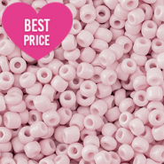 Rocailles Perlen Glas 8/0 (3mm) Light pink