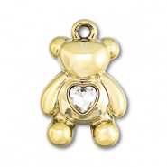 Statement-Anh&auml;nger Bear with Heart Gold