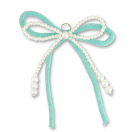 Statement-Anh&auml;nger Double Bow White-mint green