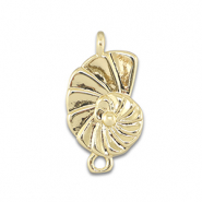 TQ Metall Brass Connector Snail Gold