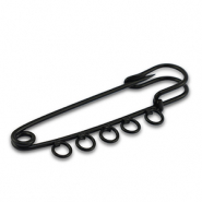 Farbiges Zubeh&ouml;r Ornamental Pin mit 5 &Ouml;sen Black
