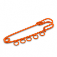 Farbiges Zubeh&ouml;r Ornamental Pin mit 5 &Ouml;sen Orange