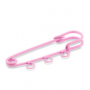 Farbiges Zubeh&ouml;r Ornamental Pin mit 3 &Ouml;sen Pink