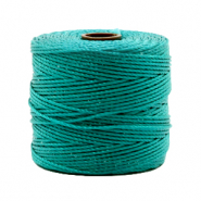 Nylon S-Lon Kordel 0.5mm Teal green