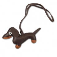 Statement-Anh&auml;nger Dachshund Dark brown