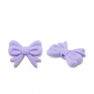 Perlen Acryl Bow Purple