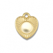 BY31&reg; Anh&auml;nger aus Stainless Steel - Rostfreiem mit Fassung f&uuml;r SS30 Flat Back Gold