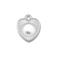 BY31&reg; Anh&auml;nger aus Stainless Steel - Rostfreiem mit Fassung f&uuml;r SS16 Flat Back Silver