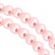 Glaswachs Perlen 8mm Pink