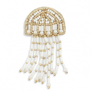 Broschen Jellyfish White-gold