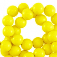8 mm Perlen aus Acryl shiny Yellow