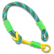 Trendy Segeltau-Handykette Turquoise-yellow-neon green-red