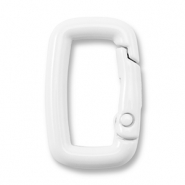 Farbiges Zubeh&ouml;r F&uuml;r Schl&uuml;ssel Anh&auml;nger Rectangle White