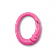 Farbiges Zubeh&ouml;r F&uuml;r Schl&uuml;ssel Anh&auml;nger Oval Magenta pink