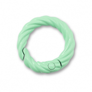 Farbiges Zubeh&ouml;r F&uuml;r Schl&uuml;ssel Anh&auml;nger Ring Mint green