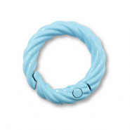 Farbiges Zubeh&ouml;r F&uuml;r Schl&uuml;ssel Anh&auml;nger Ring Light blue