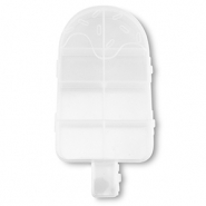 Schmuck Display Aufbewahrungsboxen 9 F&auml;cher Ice Lolly Transparent