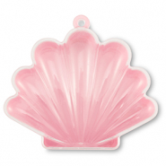 Schmuck Display Aufbewahrungsboxen Shell Transparent-pink