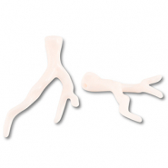 Anh&auml;nger Acryl Coral Off white