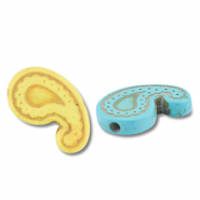 Keramik Perlen Drop Multicolour