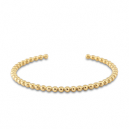 Stainless Steel - Rostfrei Stahl Armb&auml;nder Bangle Gold