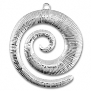 Anh&auml;nger aus Stainless Steel - Rostfreiem Stahl Spiral Silver
