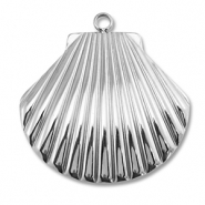Anh&auml;nger aus Stainless Steel - Rostfreiem Stahl Shell Silver
