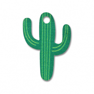 Anh&auml;nger Holz Cactus Green-light green