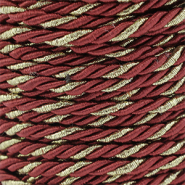 Musthave Kordel Twisted 3mm Warm red-gold
