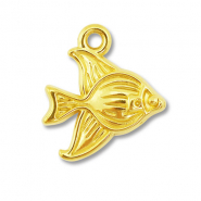 Anh&auml;nger aus Stainless Steel - Rostfreiem Stahl Fish Gold