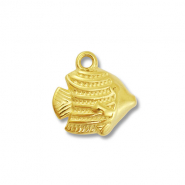 Anh&auml;nger aus Stainless Steel - Rostfreiem Stahl Fish Gold