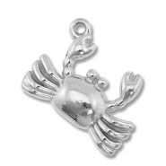 Anh&auml;nger aus Stainless Steel - Rostfreiem Stahl Crab Silver